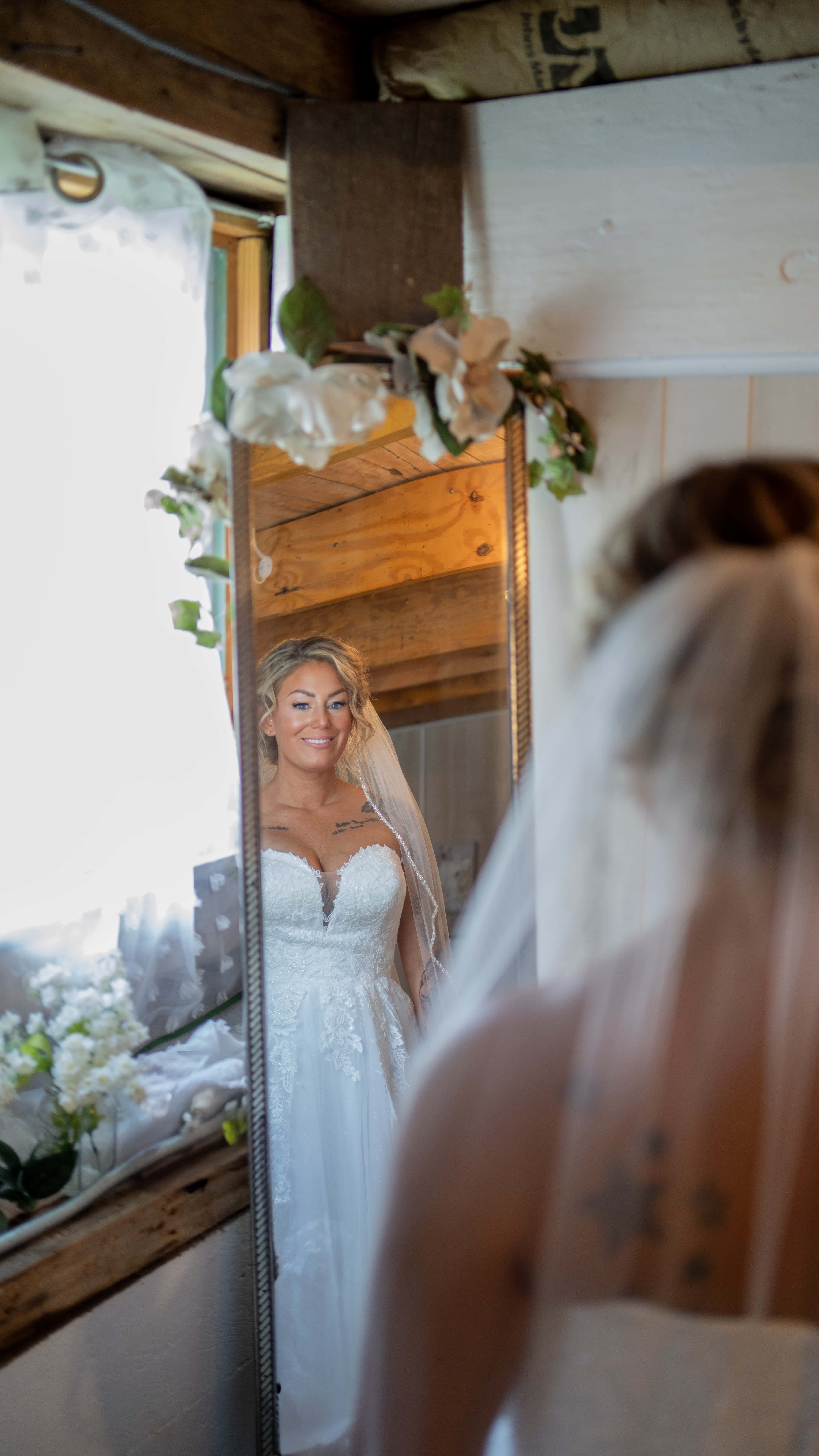Bride Getting Ready